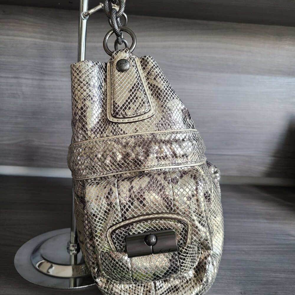 Coach Metallic Python Finish Style # 14770 | Colo… - image 6